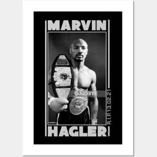 RIP Marvin Hagler Posters and Art